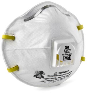 3M Particulate Respirator 8210V By 3M Health Care BOX OF 10