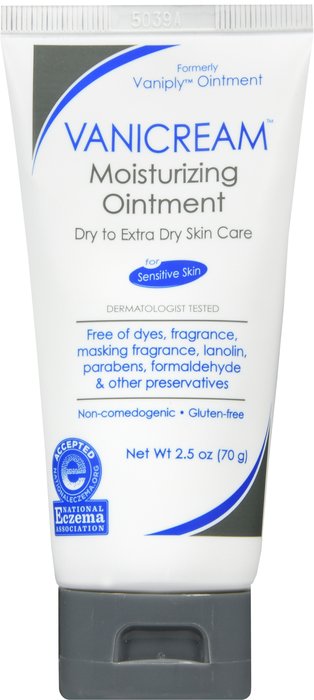Vanicream Moisturizing Ointment Tube Ointment 2.5 oz By Pharmaceutical Spec USA 