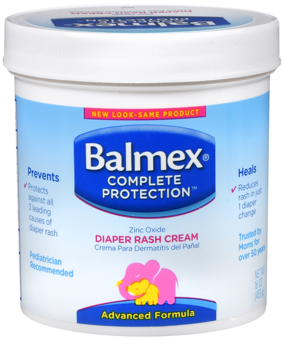 Case of 6-Balmex Baby Diaper Rash Cream 16Oz By Emerson Healthcare Llc