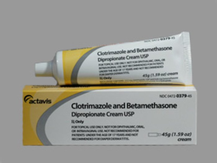 Clotrimazole-Betamethasone 1-0.05% Crm 45 Gm By Teva Pharmaceuticals
