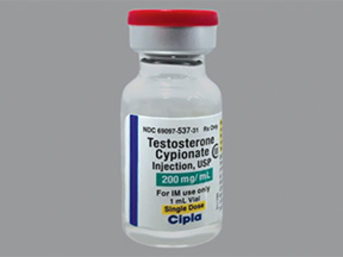 DEA- Cl3-Testoster Cyp 200MG 1 ML Single Dose Vial by Cipla Pharma USA 