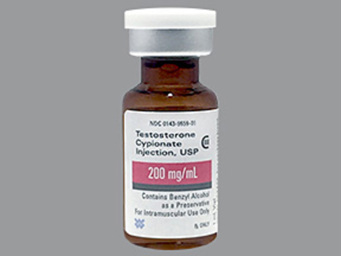 DEA- Cl3-Testosterone 200MG 1 ML Vial by Hikma Pharma USA 