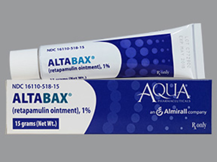 Rx Item-Altabax 1% 15 GM Ointment by Aqua Pharma USA 