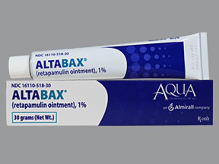 Rx Item-Altabax retapamulin 1% 30 GM Ointment by Aqua Pharma USA 