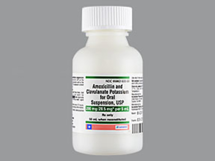 Rx Item-Amoxicillin-Clavulanate Potassium 50 ML Suspension by Aurobindo Pharma USA Generic Augmentin