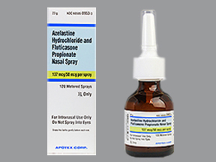Rx Item-Azelastine-Fluticasone 137-50 MCG 120 Spray by ApotexGen Dymista