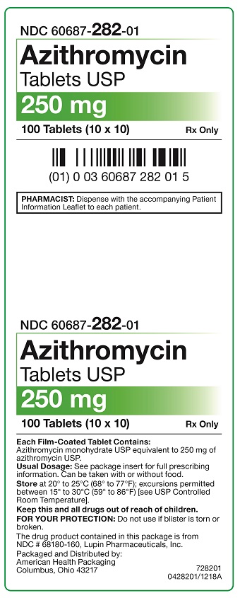 '.Azithromycin 250MG 100 Tab by .'