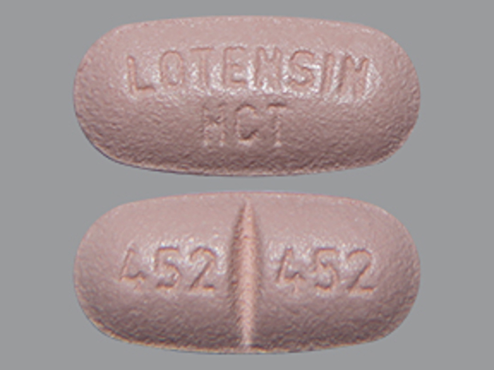 Rx Item-Benazepril 10-12.5MG 100 Tab by Perrigo Pharma USA Gen Lotensin HCT