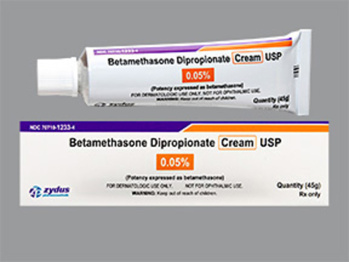 Rx Item-Betamethasone Dipropionate  0.05% 45 GM Cream by Zydus Gen Diprosone 