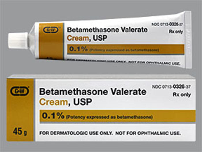Rx Item-Betamethasone Valerate 0.1% 45 GM Cream by Cosette Gen Valisone 