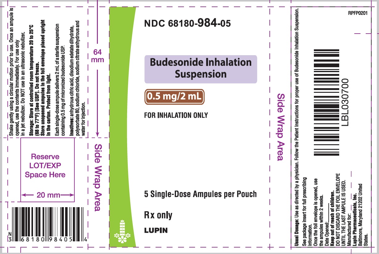 '.Rx Item-Budesonide 0.5MG 30X2 ML Ampoule.'