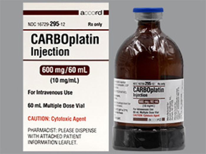 Rx Item-Carboplatin 600MG 60 ML Multi Dose Vial by Accord Healthcare Injection USA Gen Paraplatin