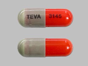 Rx Item-Cephalexin 250MG 500 Cap by Teva Pharma USA Gen Keflex