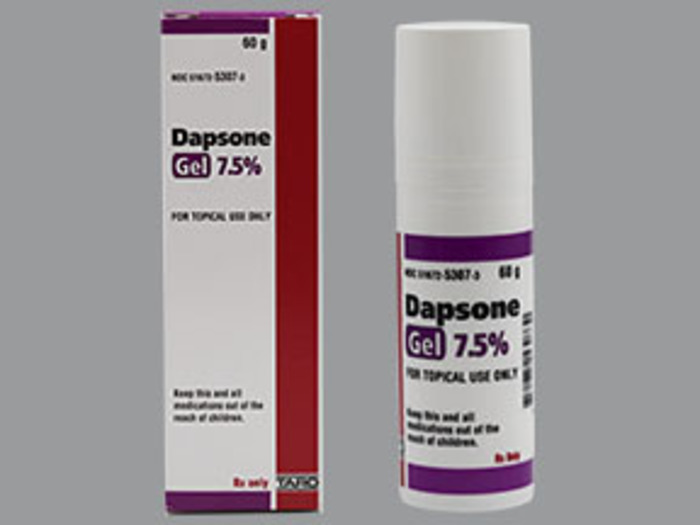 Rx Item-Dapsone 7.5% 60 GM Gel by Taro Pharma USA 