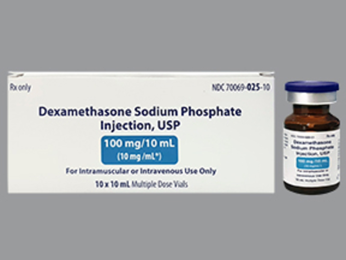 Rx Item-Dexamethasone 100MG 10X10 ML Multi Dose Vial by Somerset Therapeutics US