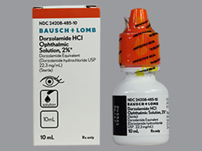 Rx Item-Dorzolamide 2% 10 ML sol by Valeant Pharma USA Gen Trusopt