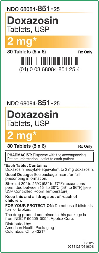 '.Rx Item-Doxazosin 2MG 30 Tab b.'