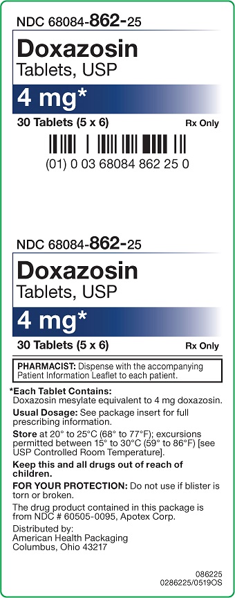 '.Doxazosin 4MG 30 TAB-Cool Stor.'