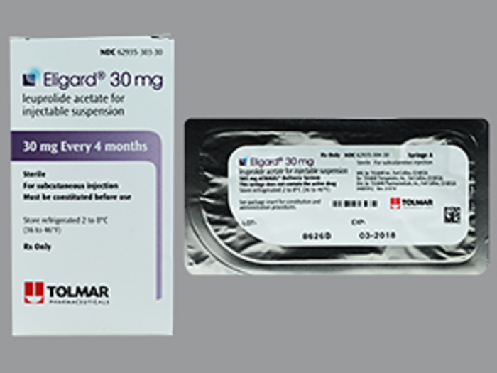 Rx Item-Eligard Ds 30MG KIT-KEEP REFRIG- by Tolmar Pharma USA 