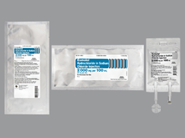 Rx Item-Esmolol Hcl 2000MG 10X100 ML Bag by Sagent Pharma USA 