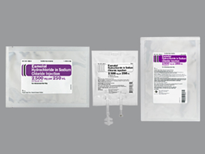 Rx Item-Esmolol Hcl 2500MG 10X250 ML Bag by Sagent Pharma USA Gen Brevibloc