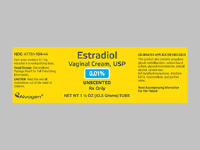 '.Estradiol 0.01% Cream Alvogen.'