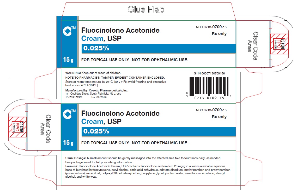 Rx Item-Fluocinolone 0 025% 15 GM Cream by Cosette Pharma