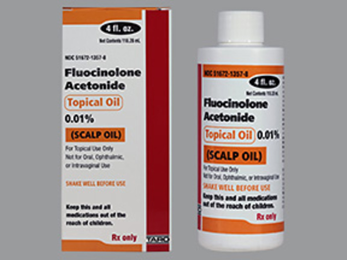 Rx Item-Fluocinolone 0.01% 118.28 ML SCALP Oil by Taro  Gen Derma Soothe