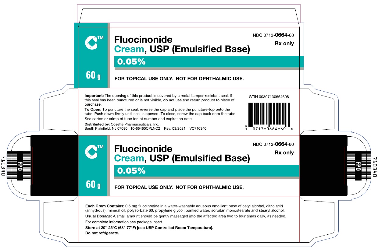Rx Item-Fluocinonide E 0.05% 60 GM Cream by Cosette Pharma USA Gen Lidex