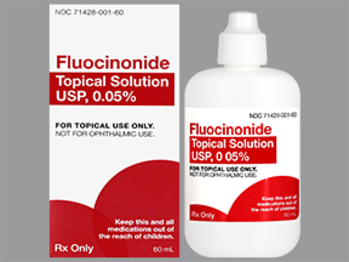Rx Item-Fluocinonide 0.05% 60 ML sol by Glasshouse Pharma USA 