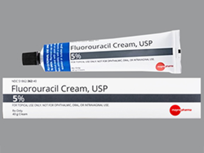 Rx Item-Fluorouracil 5% 40 GM Cream by Mayne Pharma USA Gen Efudex