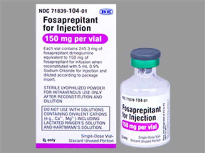 Rx Item-Fosaprepitant 150MG Single Dose Vial  REFRIG by Be Pharma USA Gen Emend