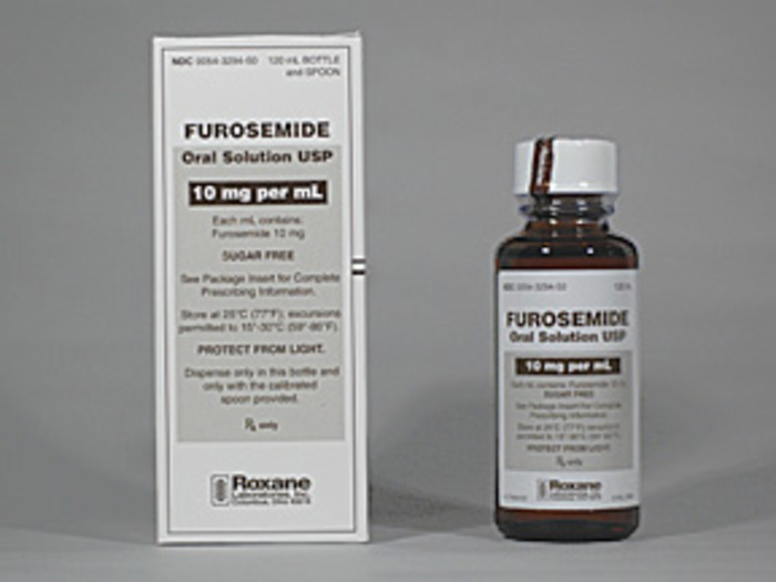 Rx Item-Furosemide 10MG/ML 120 ML Sol by Hikma Pharma USA Gen Lasix