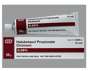 Rx Item-Halobetasol 0.05% 50 GM Ointment by Cosette Pharma USA Gen Ultravate