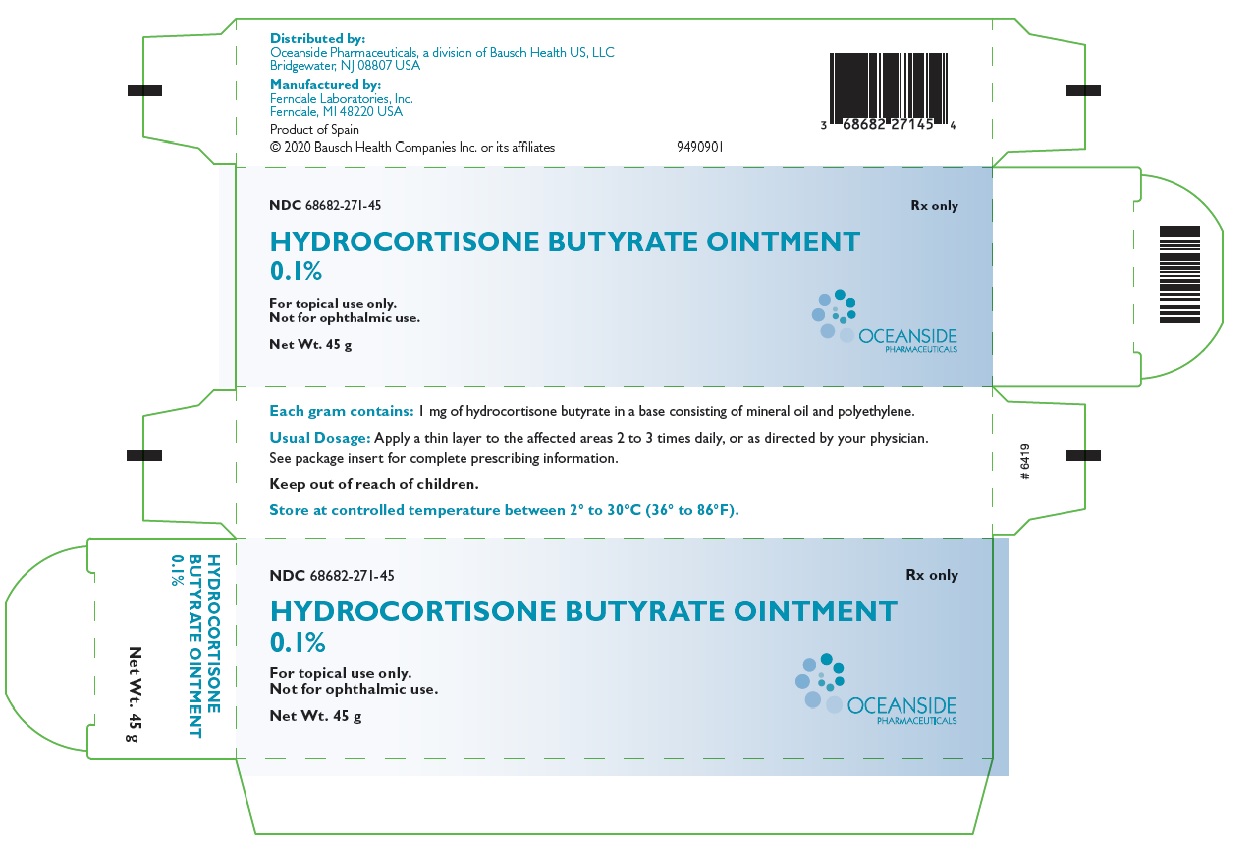 Rx Item-Hydrocortison Butyrate 0.1% 45 GM Ointment by Valeant Gen Locoid 