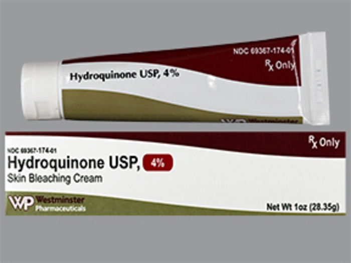 Rx Item-Hydroquinone 4% 28.35 GM Cream by Westminster Pharma USA 