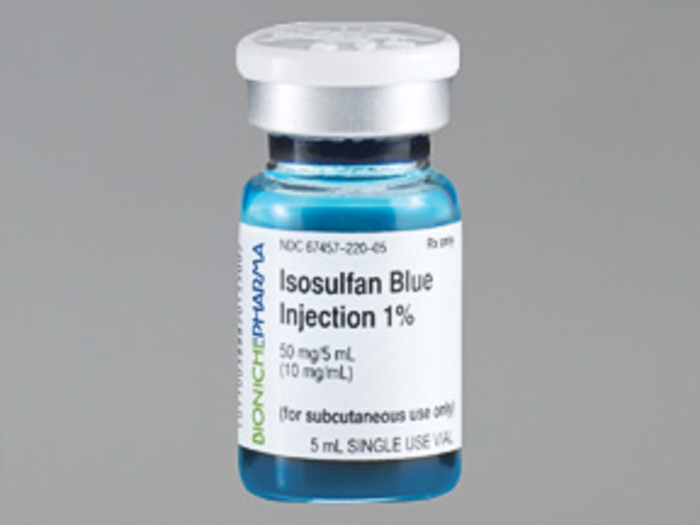 Rx Item-Isosulfan 1% 6X5 ML Vial by Mylan Institutional Pharma USA 
