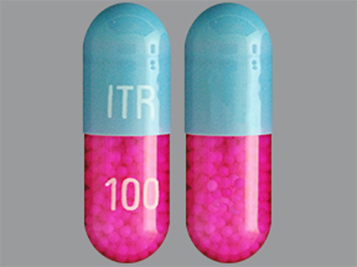 Rx Item-Itraconazole 100MG 30 Cap by Ascend Pharma USA Gen Sporanox