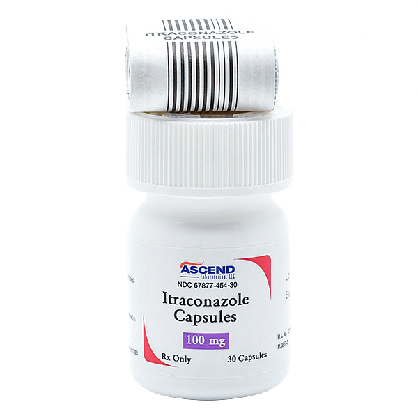 '.Rx Item-Itraconazole 100MG 30 Cap by Asc.'