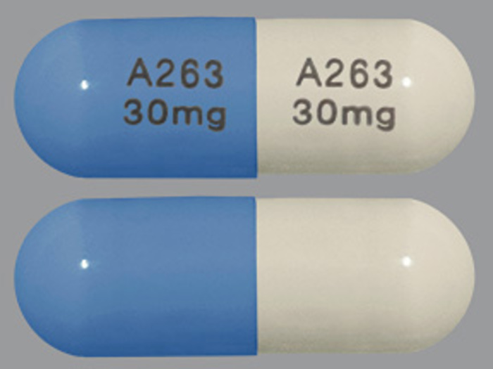 Rx Item-Lansoprazole 30MG DR 500 Cap by Xiromed Pharma USA Gen Prevacid 