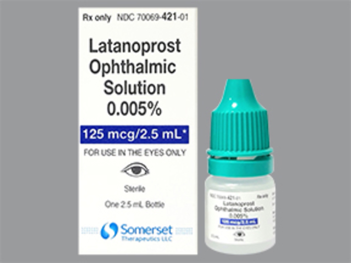 Rx Item-Latanoprost 0.005% Gen Xalatan 2.5 ML  by Somerset Therapeutics USA