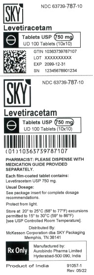 '.Rx Item-Levetiracetam 750MG 100 Tab by M.'