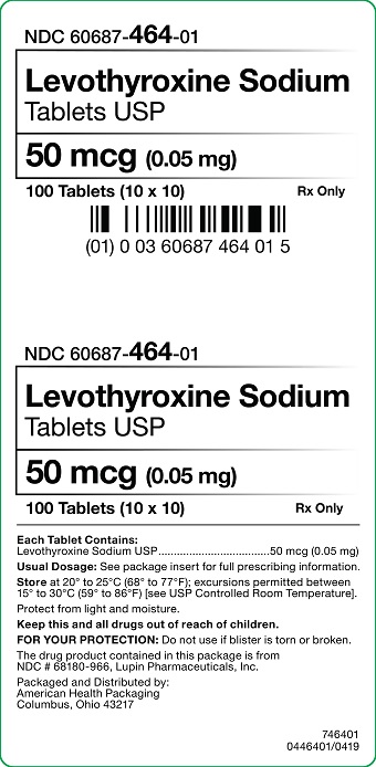 '.Levothyroxine 50MCG 100 Tab by.'