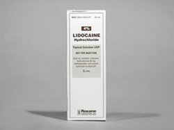 Rx Item-Lidocaine HCL Topical 4% 50 ML Sol by Hikma Pharma USA 