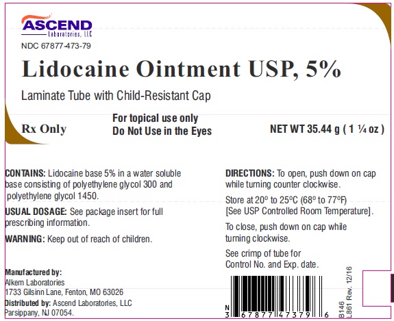 '.Rx Item-Lidocaine 5% 35.44 GM Ointment b.'
