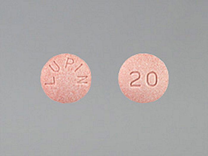 Rx Item-Lisinopril 20MG 100 Tab by Major Pharma USA Gen Zestril Prinivil UD