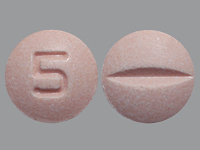 Rx Item-Lisinopril 5MG 100 Tab by Major Pharma USA Gen Zestril Prinivil UD