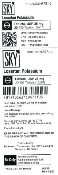 '.Rx Item-Losartan Pot 25MG 100 Tab by Mck.'