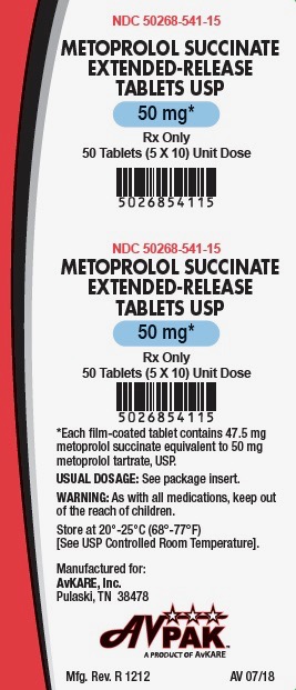 '.Rx Item-Metoprolol 50MG ER 50 Tab by Avk.'