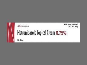 Rx Item-Metronidazole 0.75% 45 GM CRM by Prasco Pharma USA Gen Metrocream
